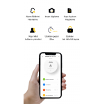 Akıllı Parmak izli kapı kilidi WİFİ  Özellikli zırhlı gövde  Su geçirmez. 