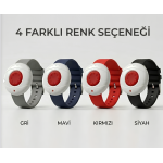 7/24 Yaşlı Hasta Sos Buton  Panik Bileklik Alarm Seti *WiFi Özellikli*