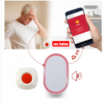 Yaşlı Hasta Sos Buton Panik Alarm Seti *WiFi Özellikli* Yaşlı Hasta Sos Buton Panik Alarm Seti *WiFi Özellikli*