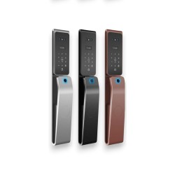 Akıllı Parmak izli kapı kilidi WİFİ  Özellikli Çelik gövde  Su geçirmez. 