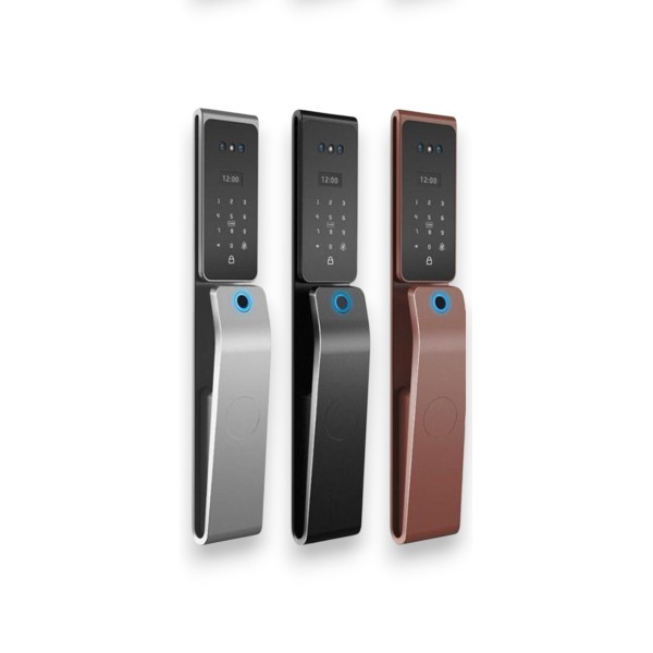 Akıllı Parmak izli kapı kilidi WİFİ  Özellikli Çelik gövde  Su geçirmez. 