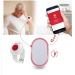 Yaşlı Hasta Sos Buton  Panik Bileklik Alarm Seti